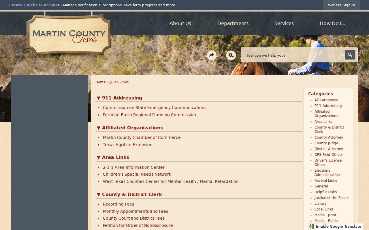 Martin County criminal history official record portal links